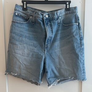 Madewell Casual Blue Denim Shorts